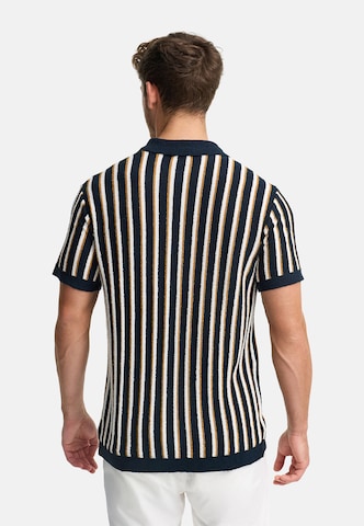 Coupe regular Chemise 'INKaziz' INDICODE JEANS en bleu