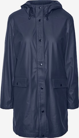 VERO MODA Between-Seasons Coat in Blue: front