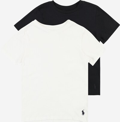 Polo Ralph Lauren T-Shirt en bleu marine / noir / blanc cassé, Vue avec produit