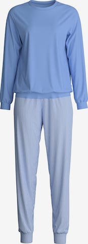 CALIDA Pyjama 'Lovely Nights' in Blau: Vorderseite