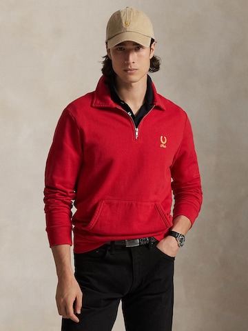 Polo Ralph Lauren Sweatshirt in Red: front
