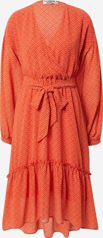 Colourful Rebel Dress 'Embla' in Orange: front