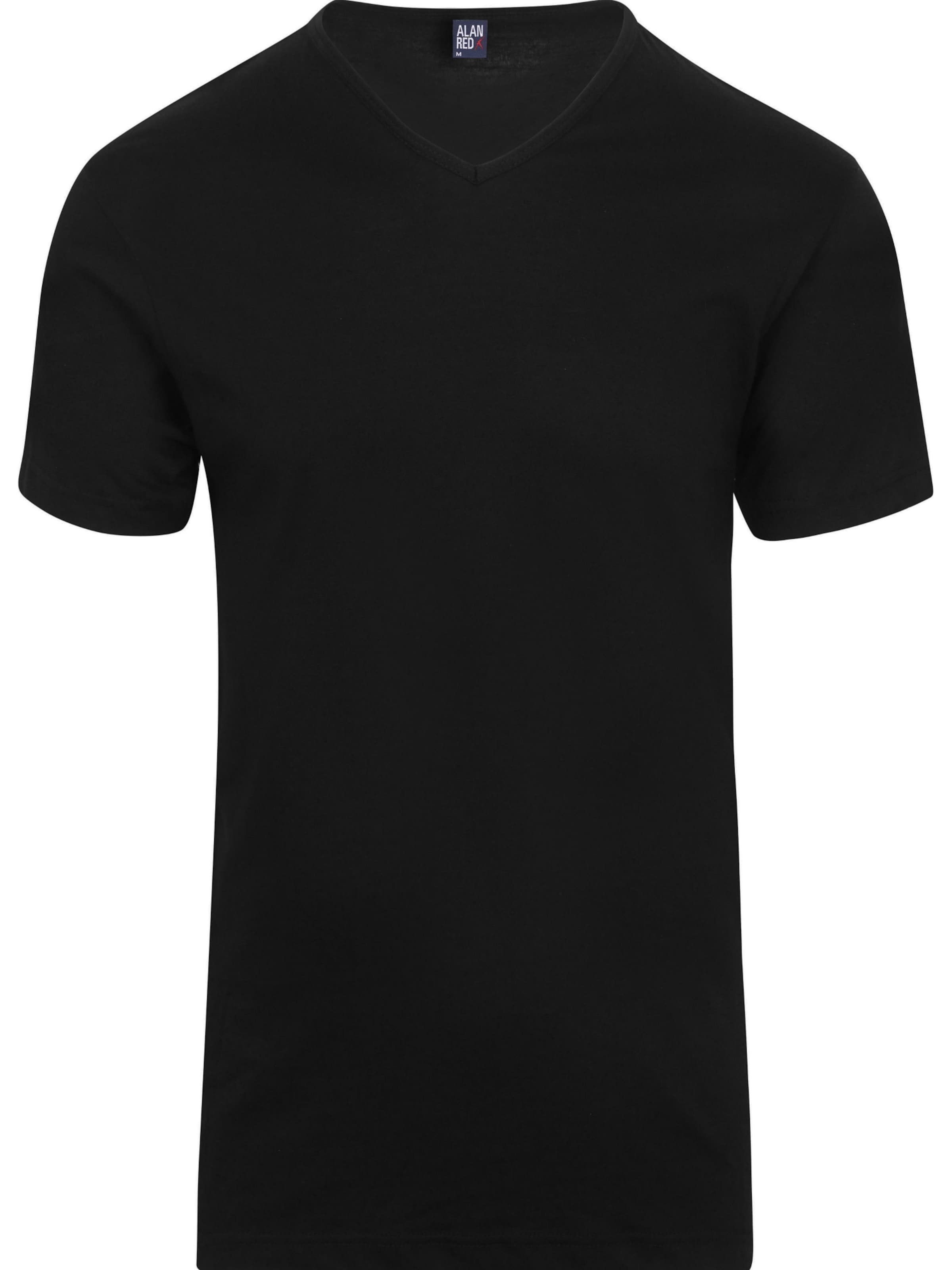alan red Shirt 'Vermont' in Black