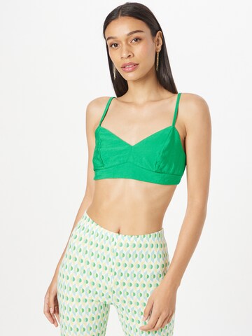 Nasty Gal Bustier BH in Grün: predná strana