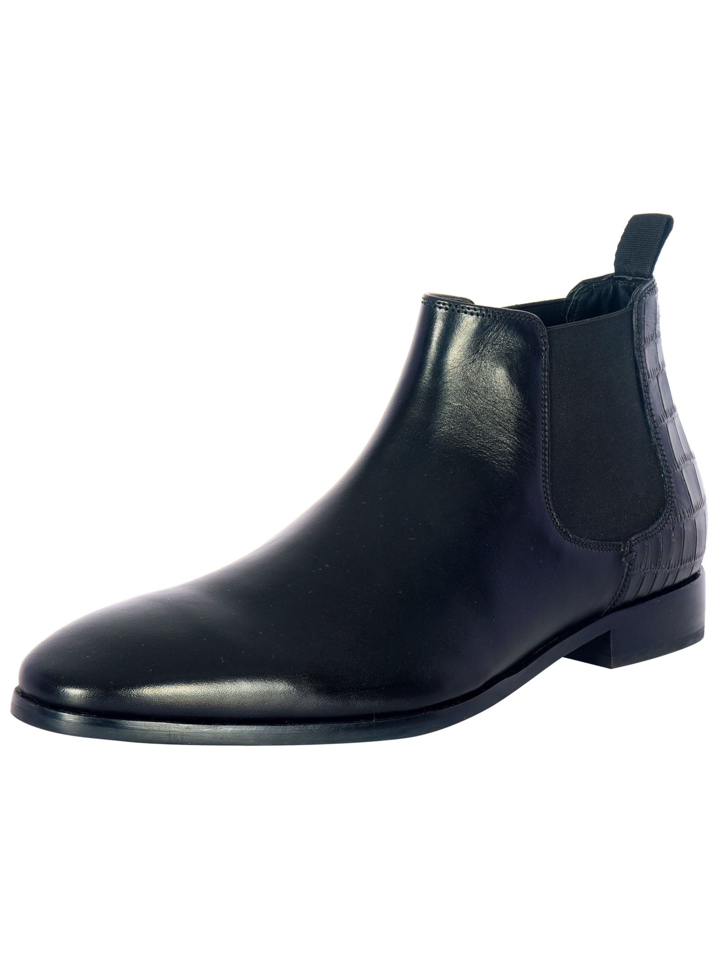 Boots chelsea di Gordon & Bros in nero: frontale