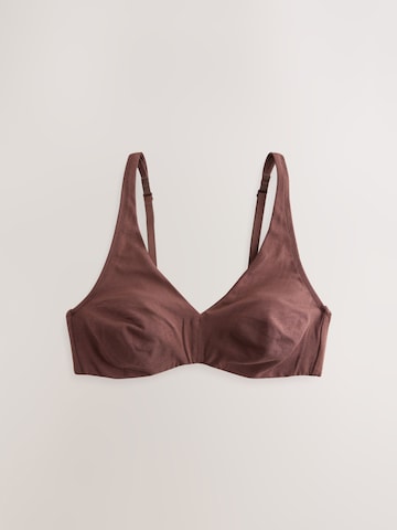 Next Triangle Bra in Brown