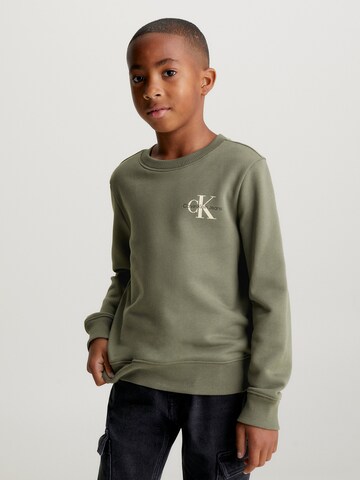 Calvin Klein Jeans Sweatshirt in Green