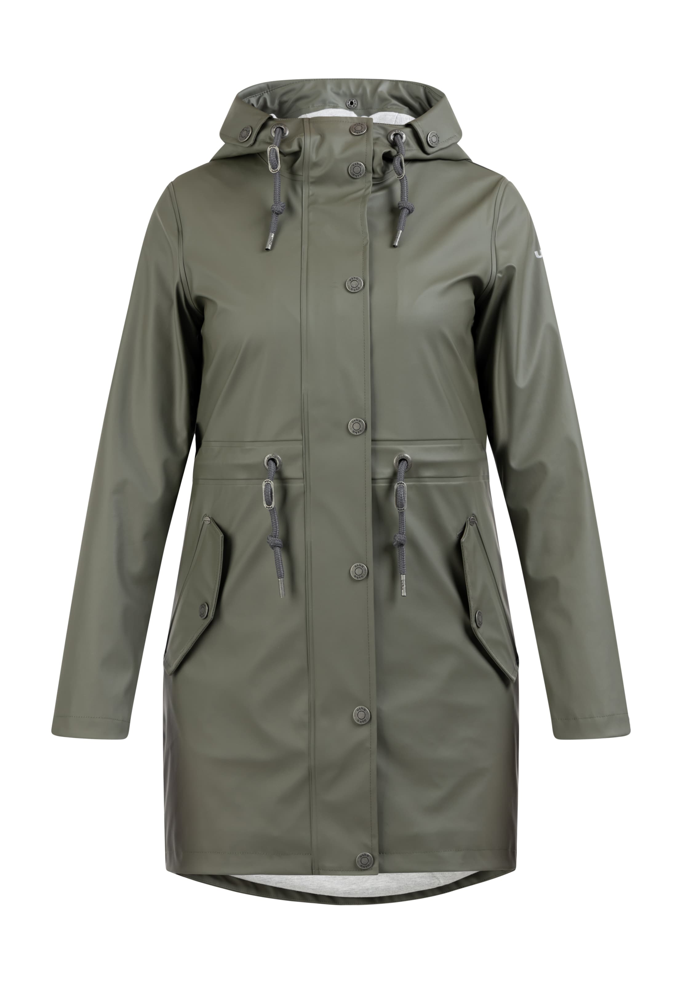 Usha Funkčný kabát - Zelená: predná strana