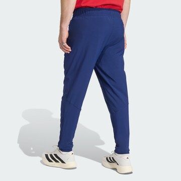 Effilé Pantalon de sport 'Spanien Tiro' ADIDAS PERFORMANCE en bleu