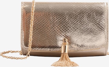 Pochette love & roses en or : devant