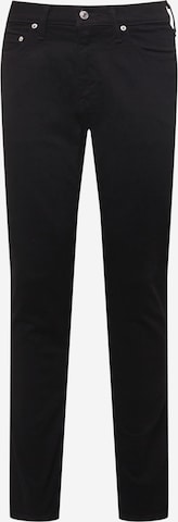 Abercrombie & Fitch Kitsas Teksapüksid, värv must: eest vaates