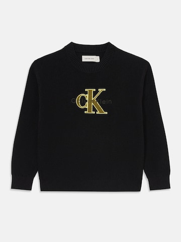 Calvin Klein Svetr – černá: přední strana