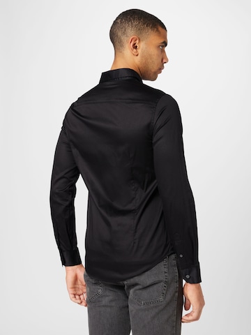 Coupe regular Chemise '8NZCBD ZN10Z' ARMANI EXCHANGE en noir