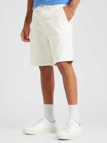 SCOTCH & SODA Szabványos Chino nadrág 'Stuart' - fehér: elől