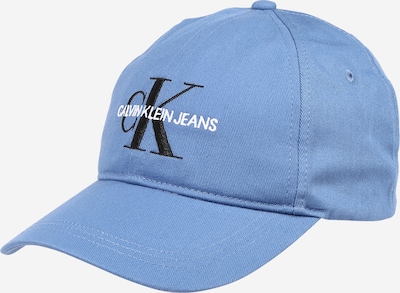 Calvin Klein Jeans Casquette en bleu clair / noir / blanc, Vue avec produit