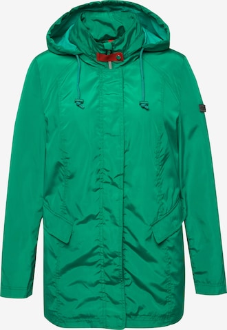 Ulla Popken Between-season jacket in Green: front