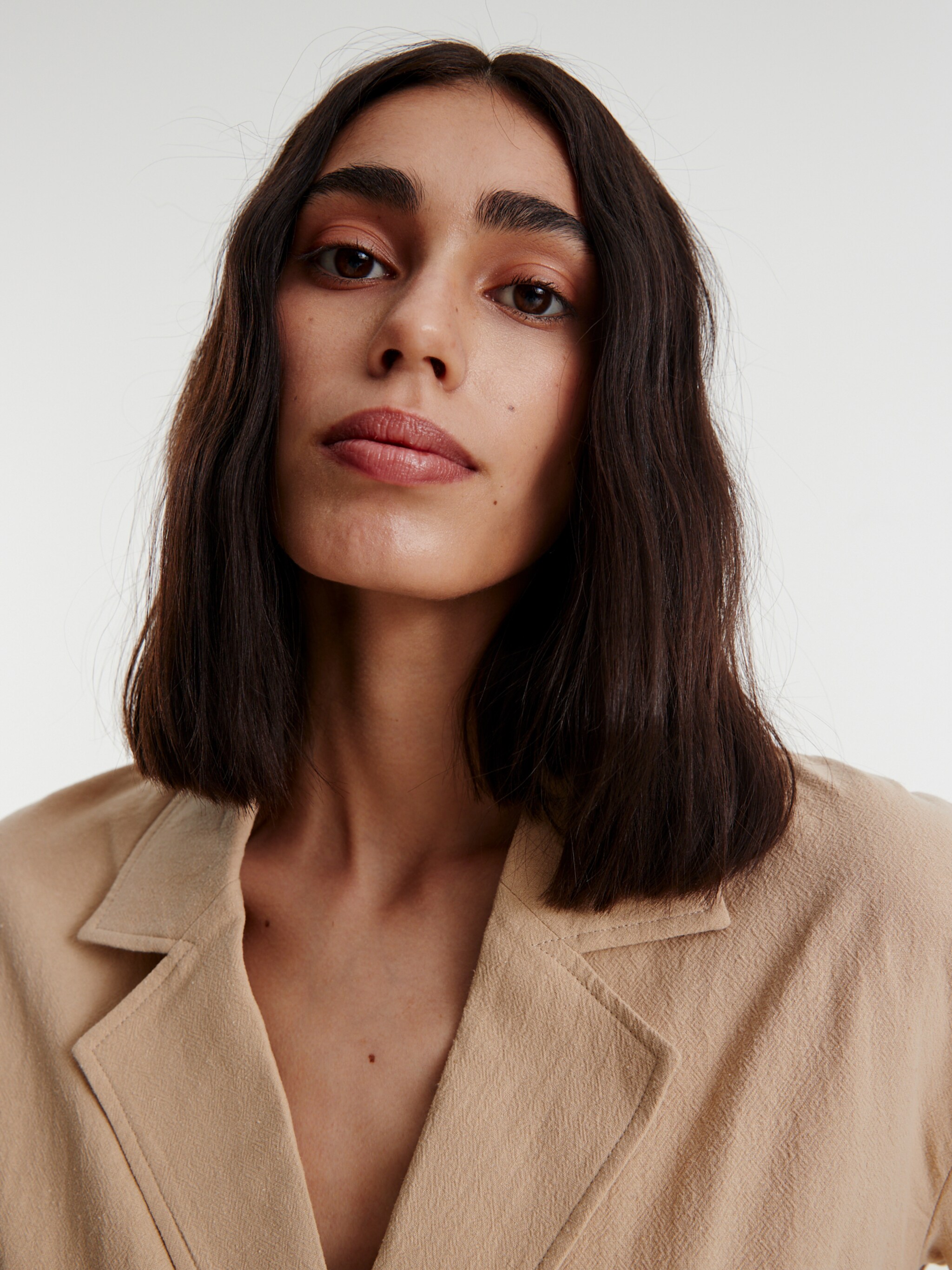 EDITED Producten Blouse Lichtbruin