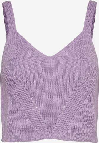 VERO MODA - Top de punto 'Henja' en lila: frente