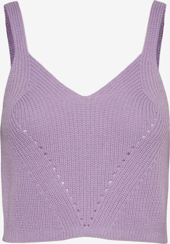 Tops en tricot 'Henja' VERO MODA en violet : devant