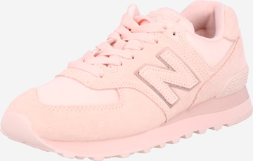 Sneaker low de la new balance pe roz: față