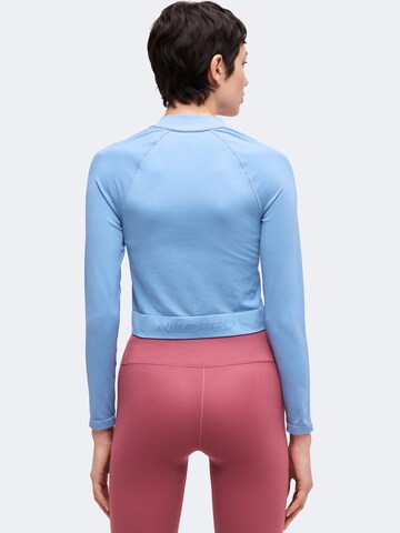 NIKE Bluza rozpinana sportowa w kolorze niebieski