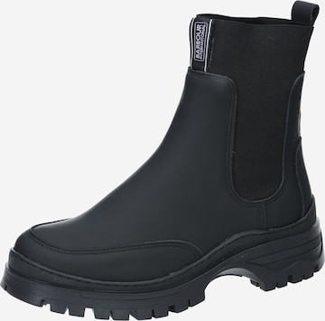 Barbour Chelsea Boots  'Reine' in Schwarz: predná strana