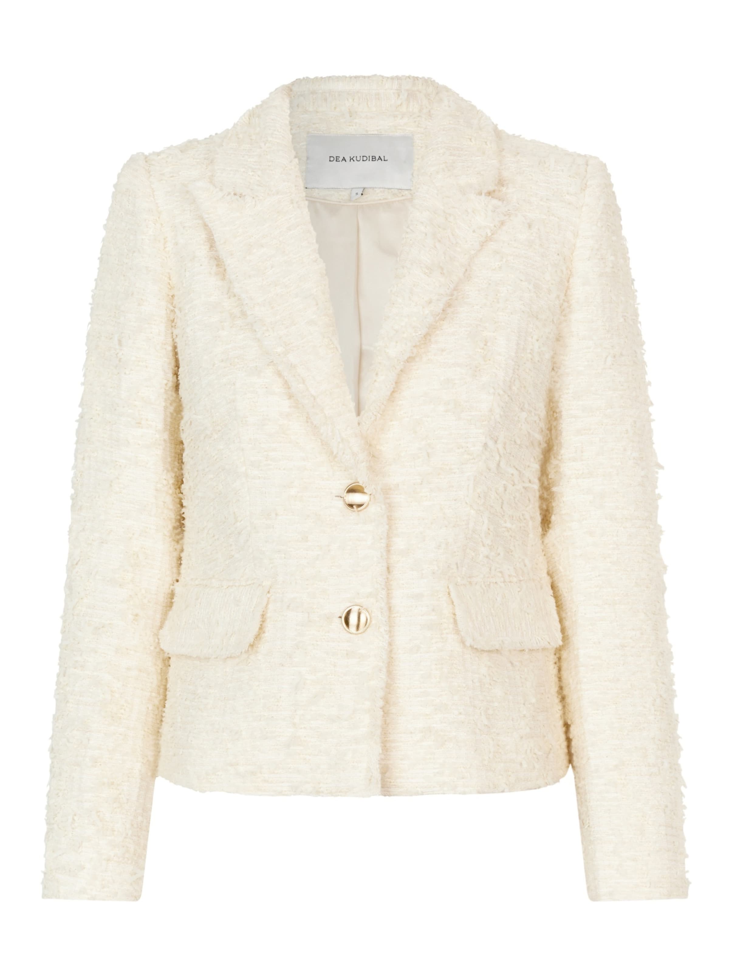Blazer ' MartineDEA ' di Dea Kudibal in bianco: frontale