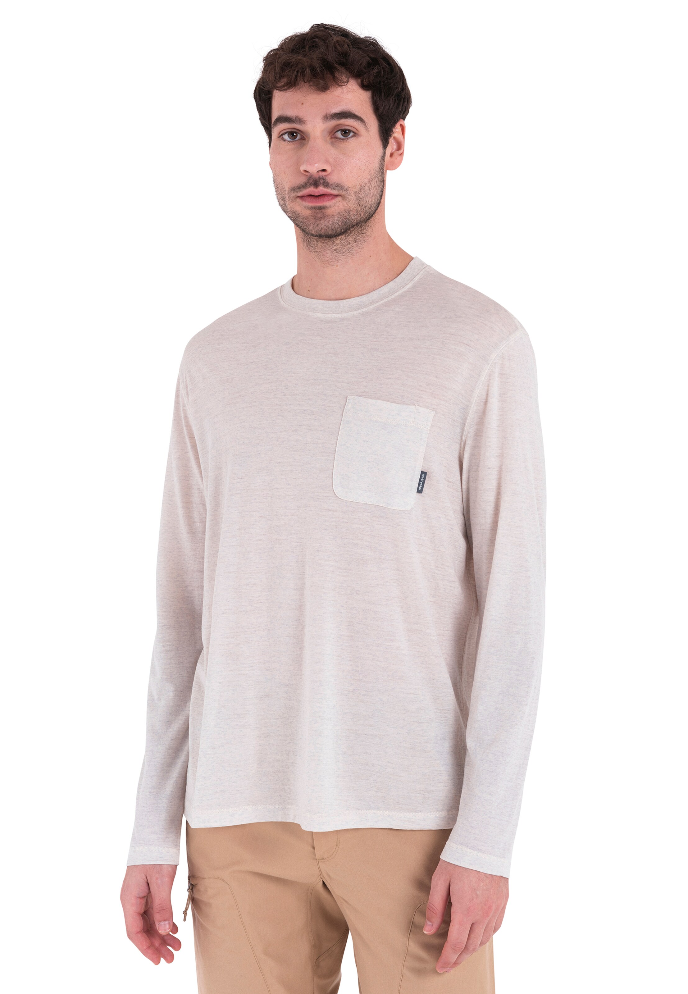 ICEBREAKER Funktionsshirt 'Tech Lite III' in Weiß: Vorderseite