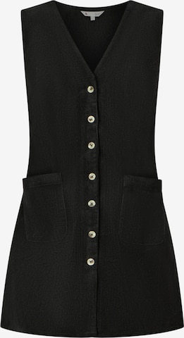 Yumi Kleid in Schwarz: Vorderseite