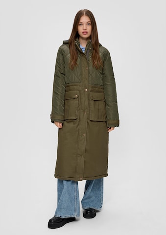 Manteau d’hiver QS en vert : devant