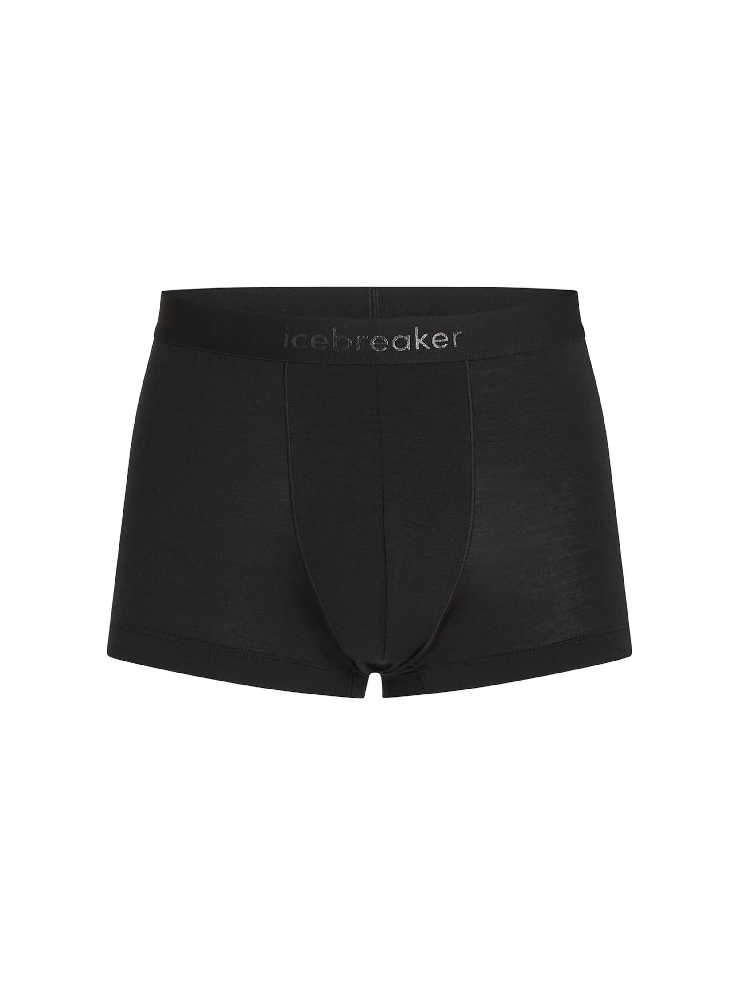 ICEBREAKER Boksarice 'Mer 125' | črna barva: sprednja stran