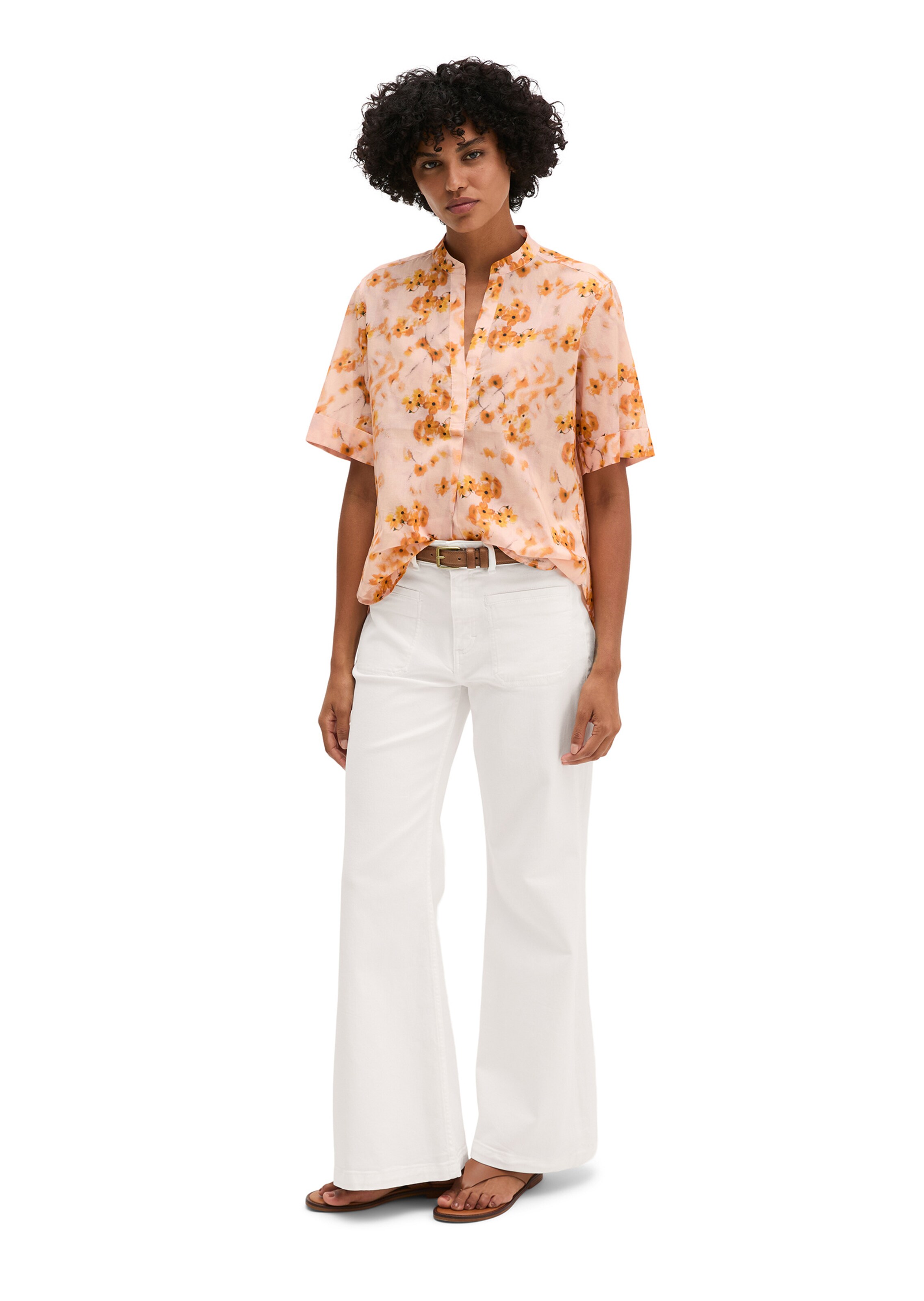 Chemisier Marc O'Polo en orange