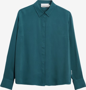 ARMEDANGELS Blouse in Blue: front