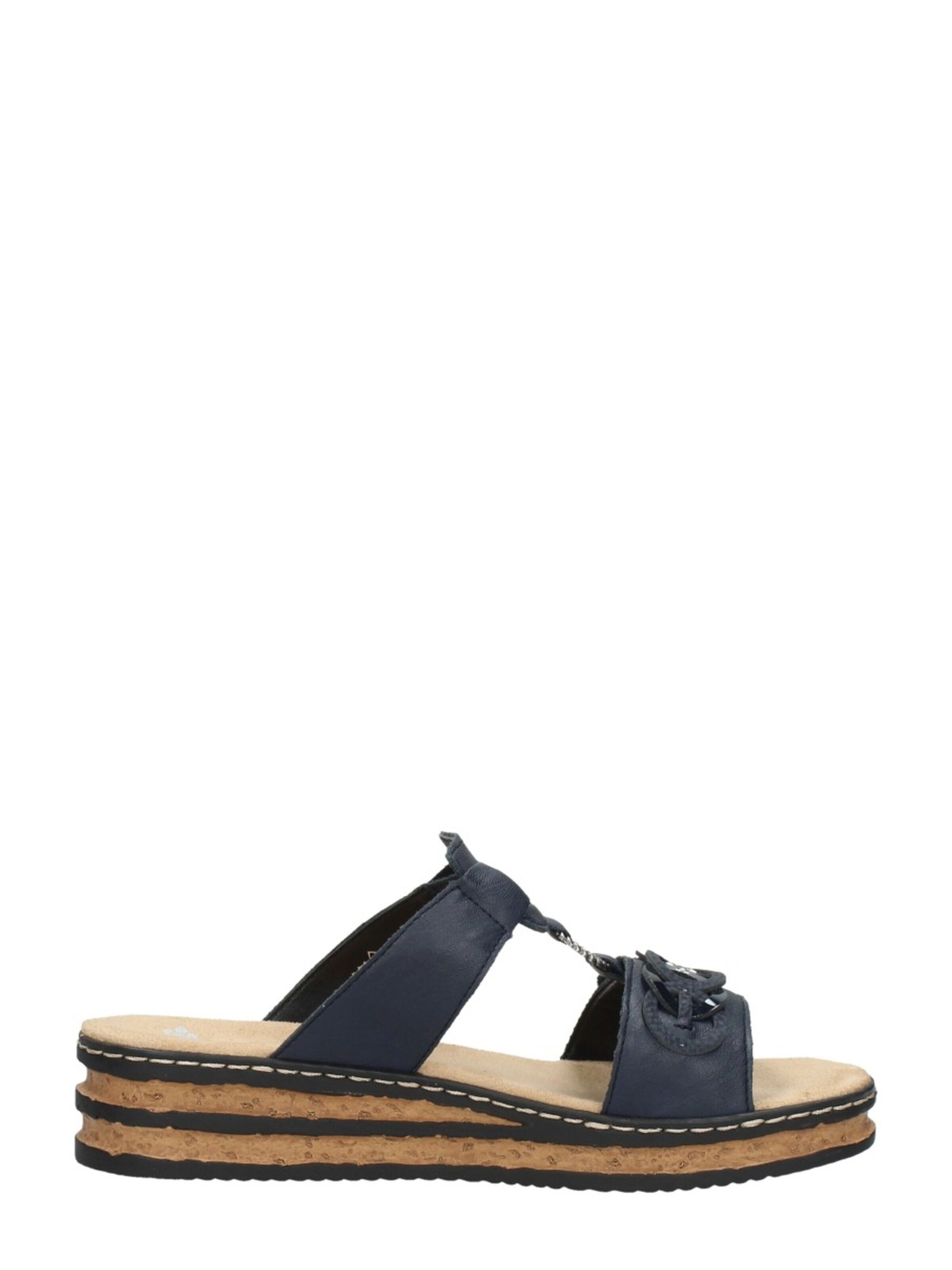 Rieker Huisschoenen 'Open Teen' in Blauw