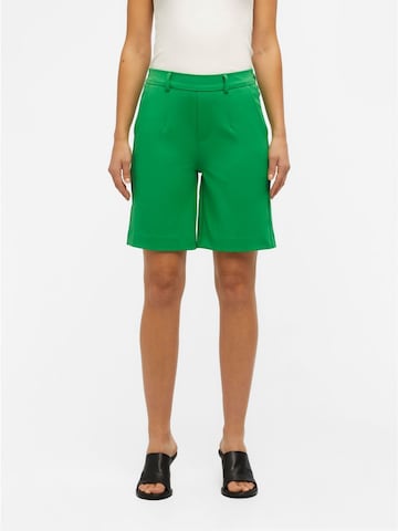 OBJECT Regular Pants 'LISA' in Green: front