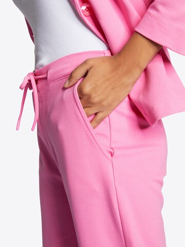 Rich & Royal Wide leg Trousers in Pink