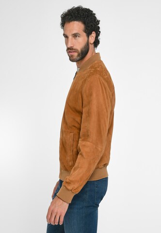 Louis Sayn Between-Season Jacket in Brown