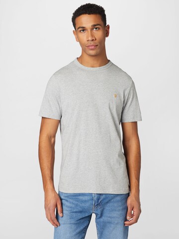 FARAH Regular Fit T-Shirt 'DANNY' in Grau: predná strana