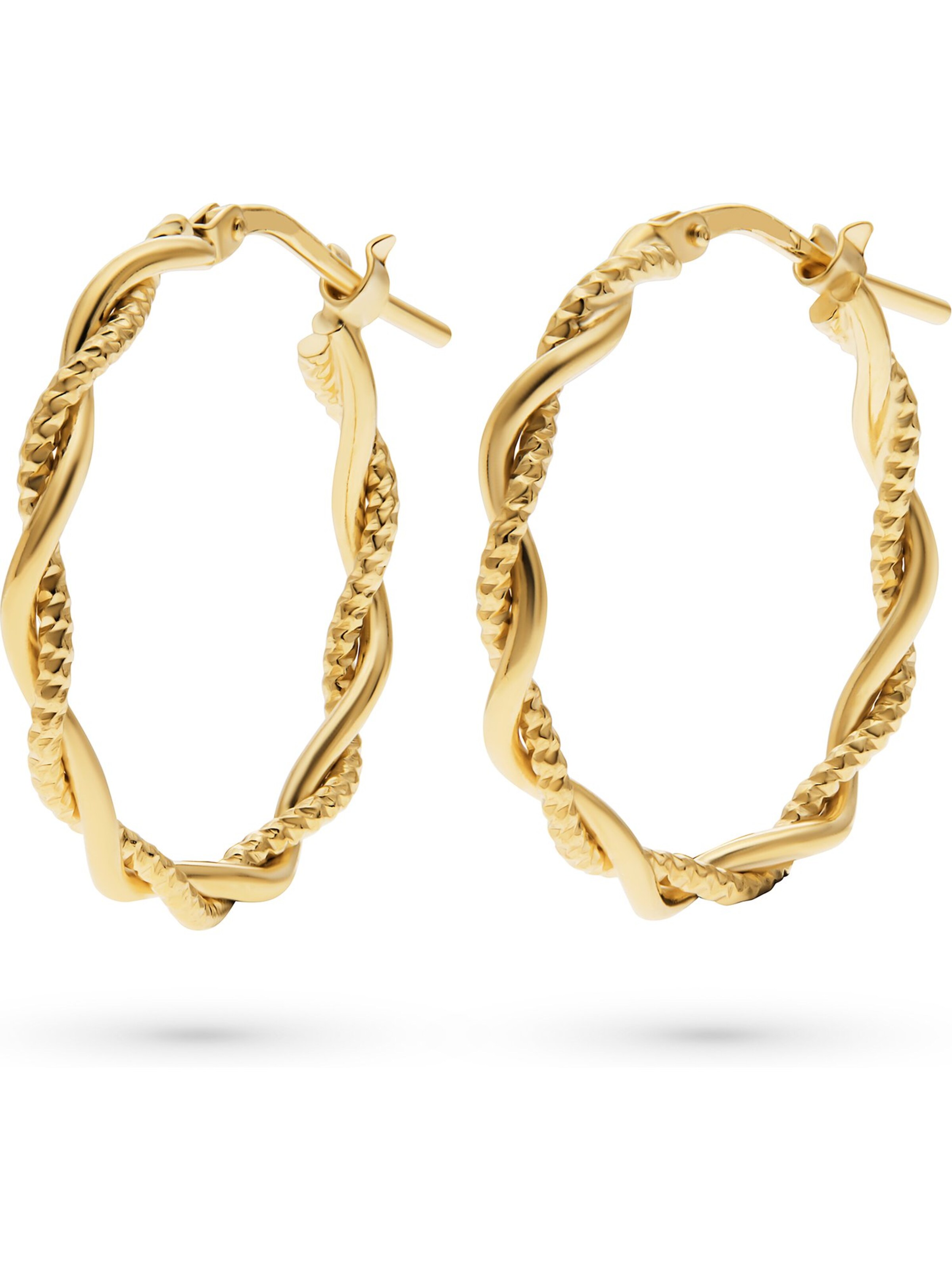 FAVS Ohrringe in Gelb: Vorderseite