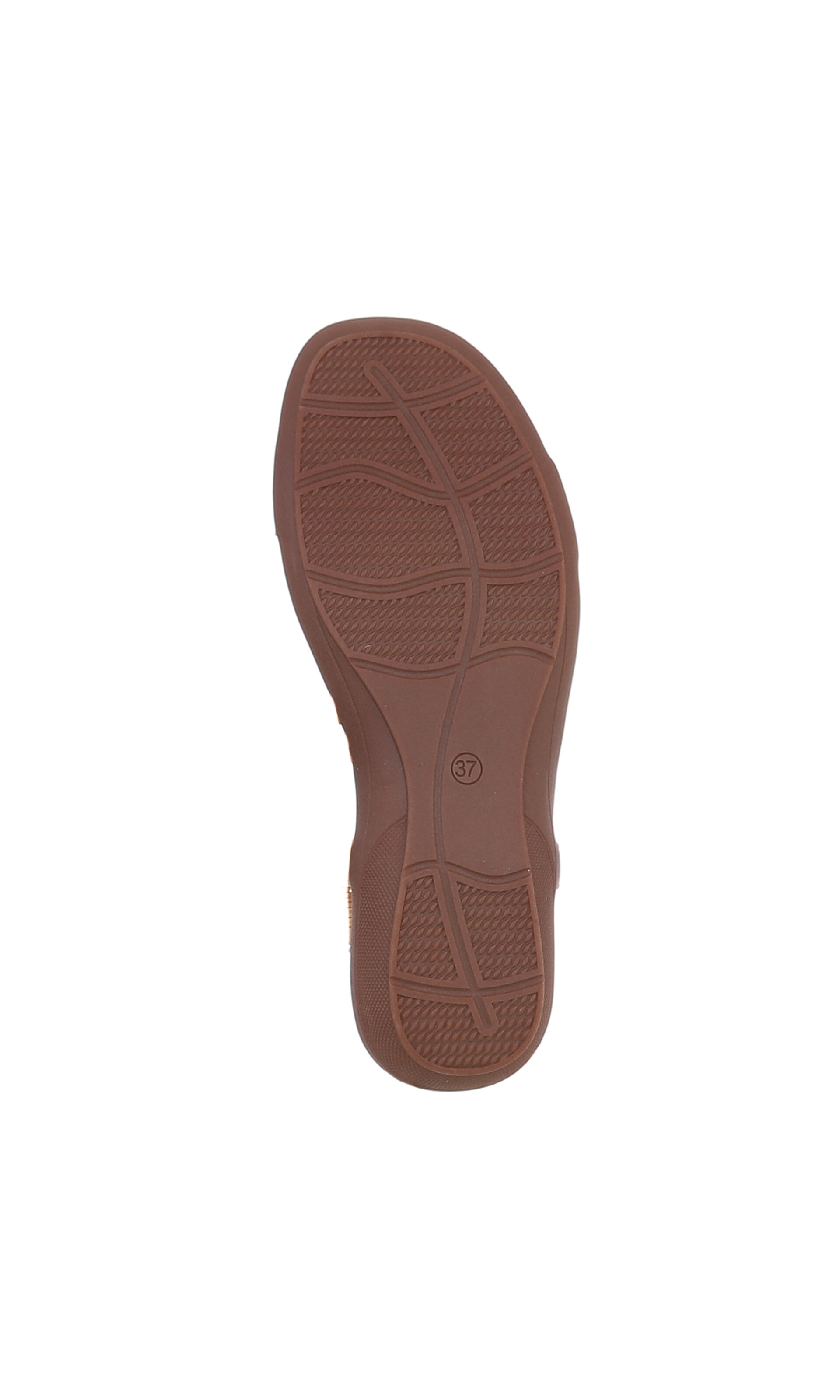 Ital-Design Strap Sandals in Black