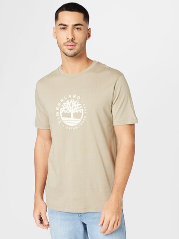 TIMBERLAND T-Shirt in Grün: predná strana