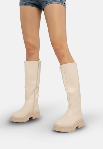 Salinyang Laarzen in Beige