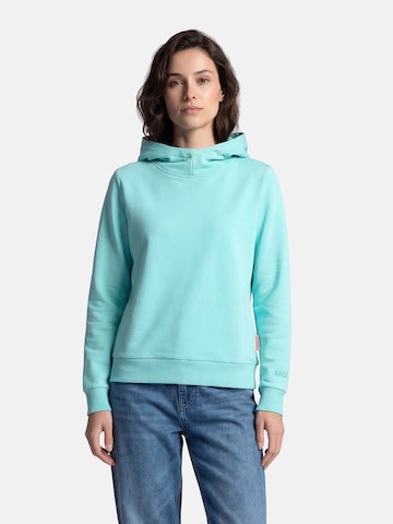 salzhaut Sweatshirt 'SUTSCHE' in Blau: Vorderseite