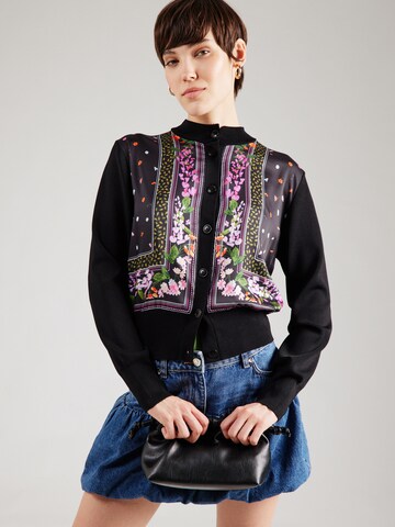 Ted Baker Gebreid vest in Zwart: voorkant