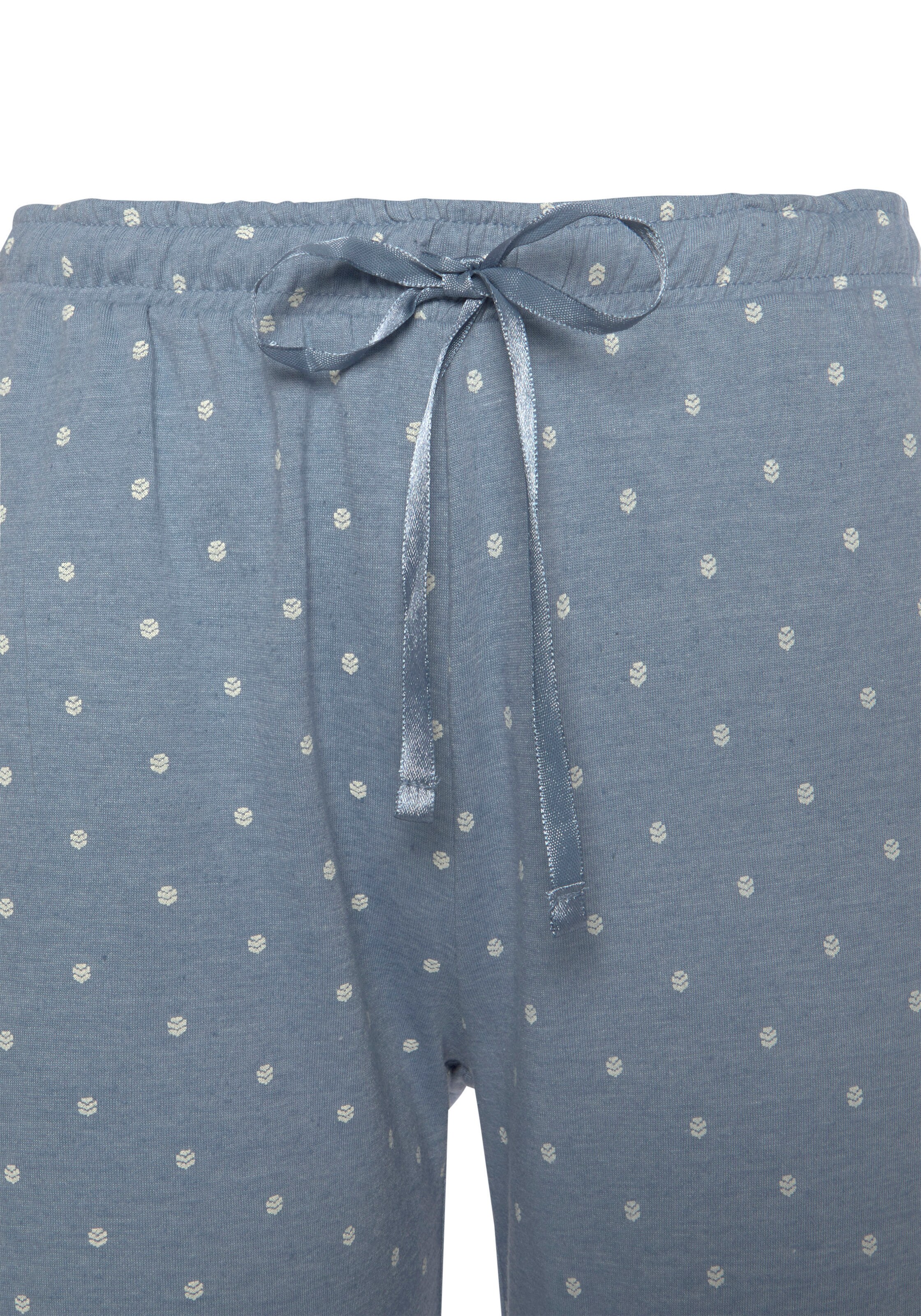 VIVANCE Pyjama 'Dreams' in Blau