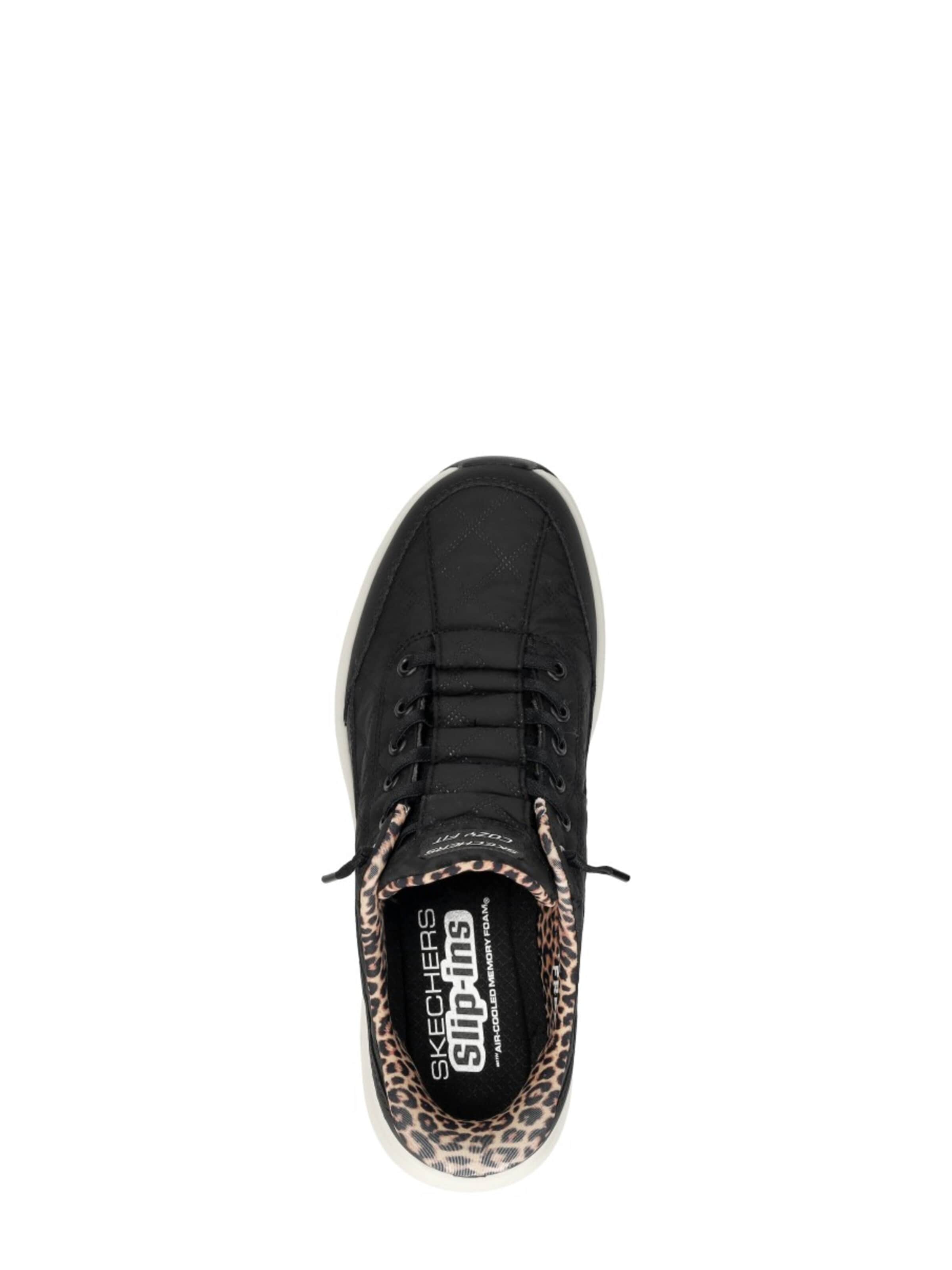 SKECHERS Platform trainers 'Slip-Ins: Contour Foam' in Black