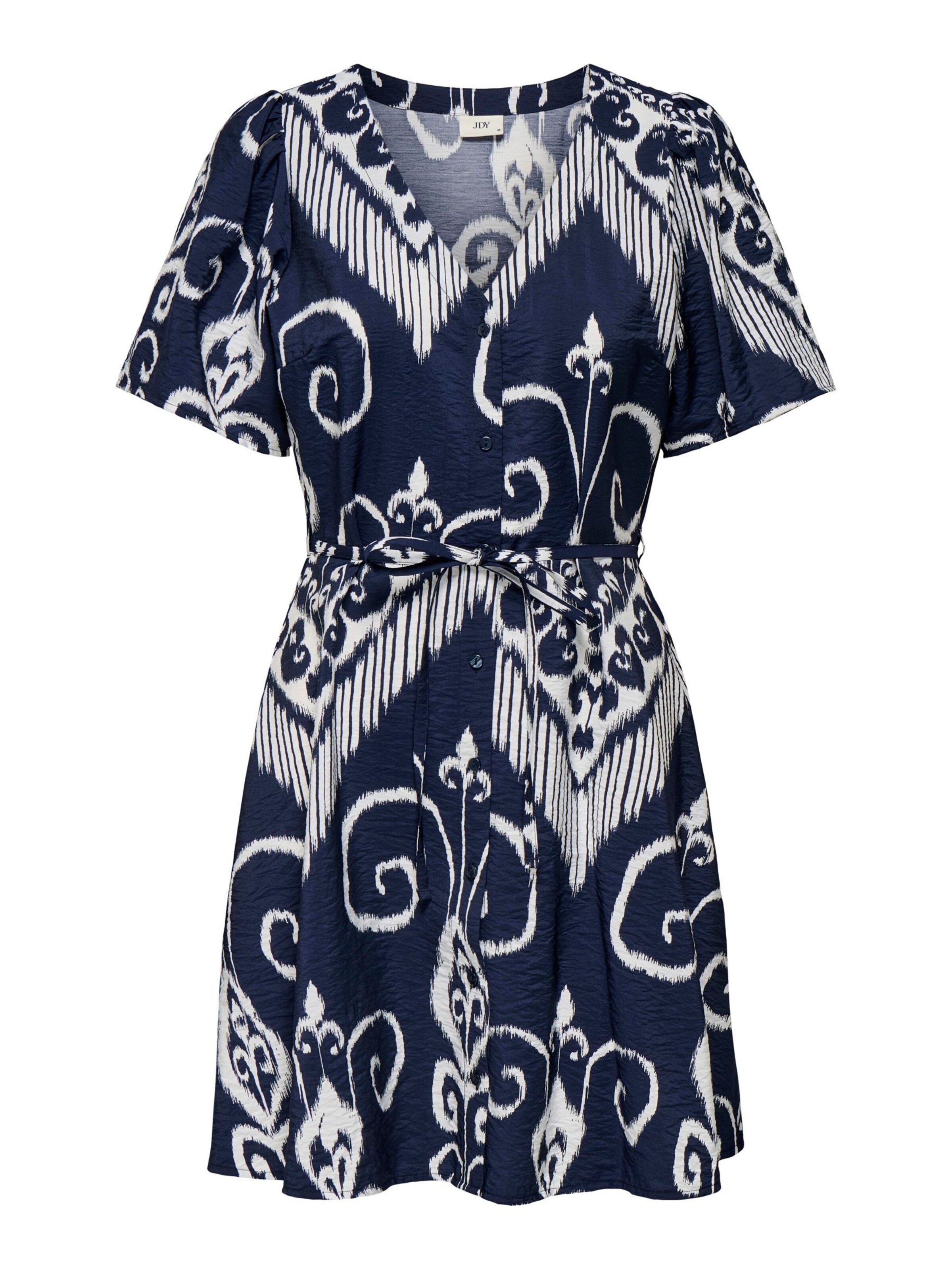 Robe-chemise 'JDYTroya' JDY en noir : devant