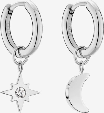 Boucles d'oreilles TAMARIS en argent : devant