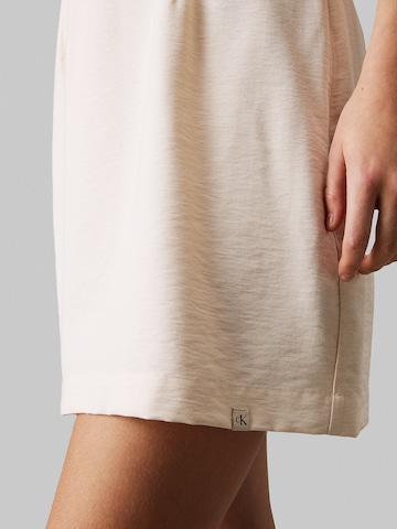 Calvin Klein Jeans Blousejurk in Beige