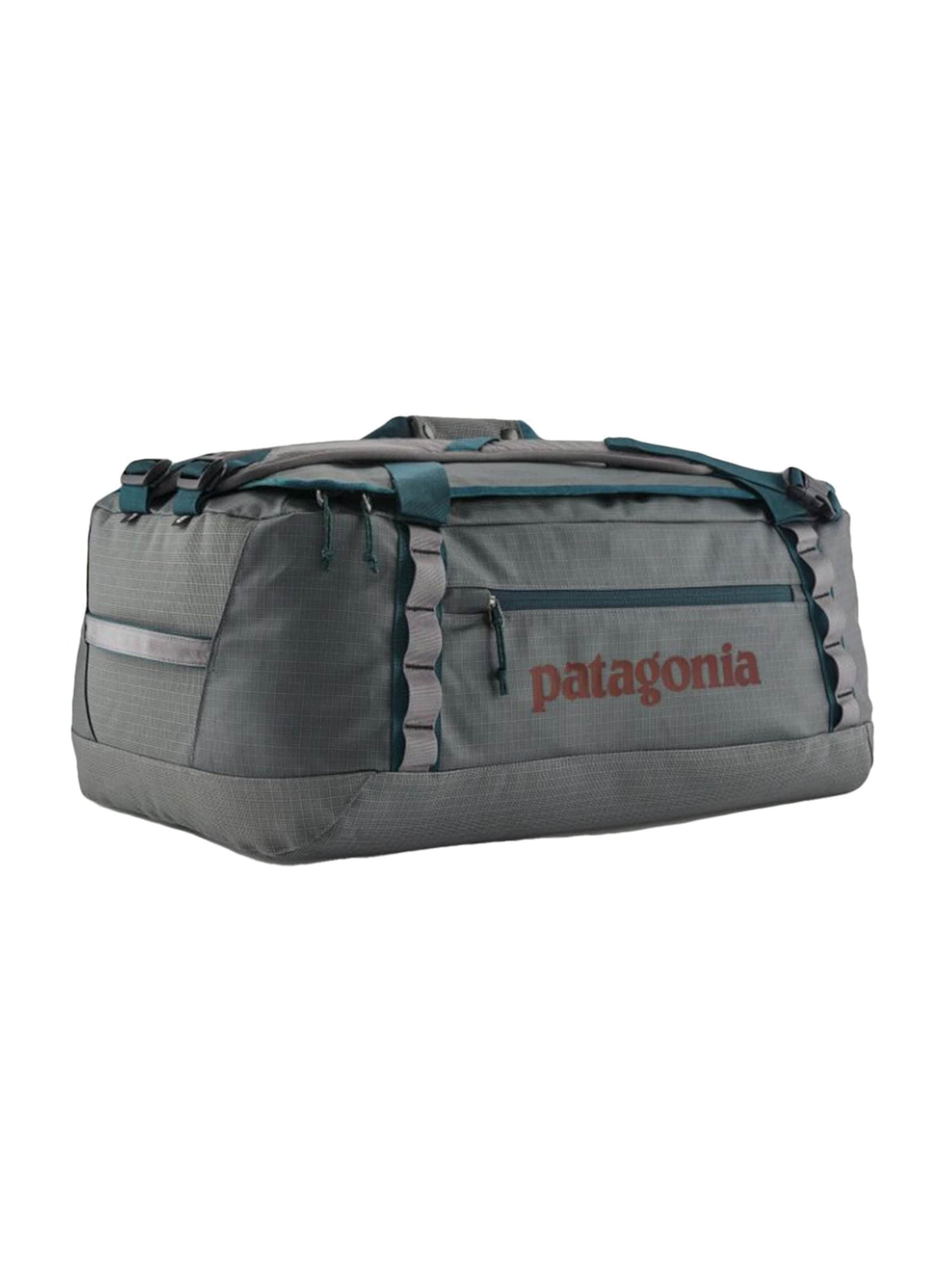 PATAGONIA Crossbody Bag 'Black Hole Duffel 55L Noble Grey' in Grey: front